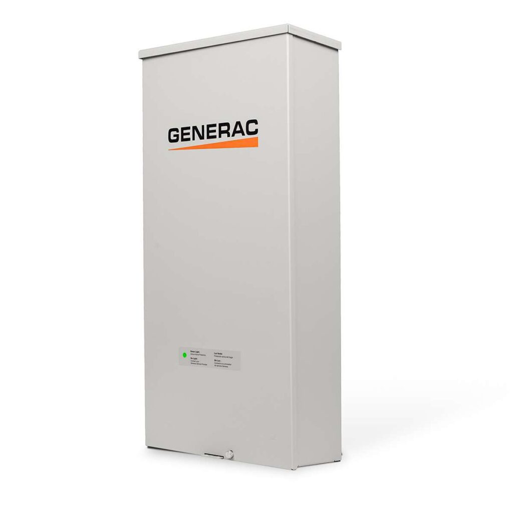NEXT-GEN Generac Smart Switch, 150 amp Service Rated 120/240,1 Phase, NEMA 3R – W/ SPD
